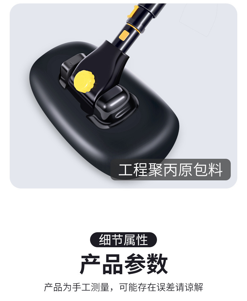 In-stock direct supply of car wash mop, non-damaging soft bristle brush, car cleaning tool, extendable cleaning brush, car brush