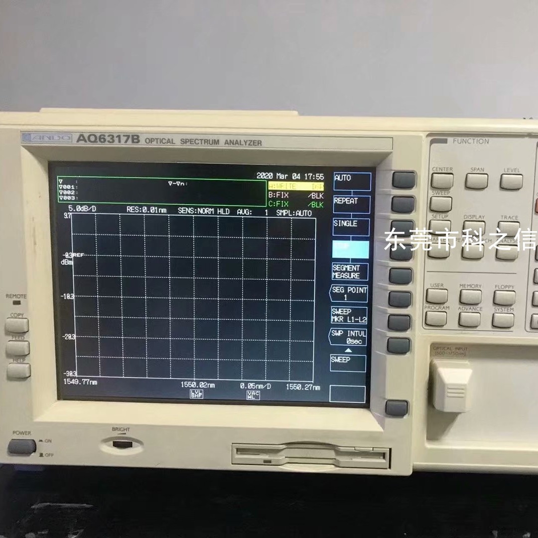 销售YOKOGAWA/横河 AQ6374 AQ6377 AQ6373B光谱分析仪