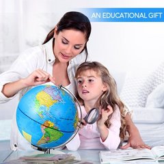 Teaching globe cross-border e-commerce foreign trade export 23cm pure English political constellation globe large size