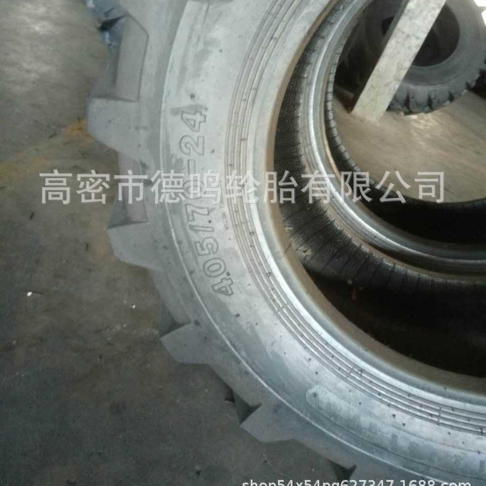 Suministro de fábrica maquinaria de ingeniería neumático 405/70-24 neumático ocupado patrón de espiga