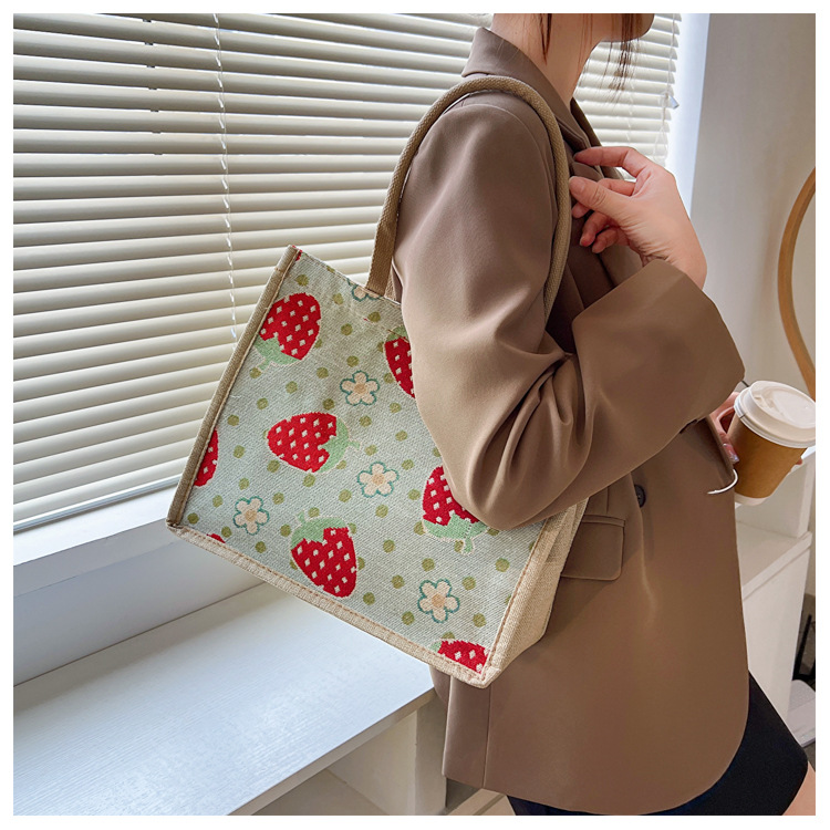 Femmes Moyen Toutes Les Saisons Toile Mode Sac À Main display picture 9