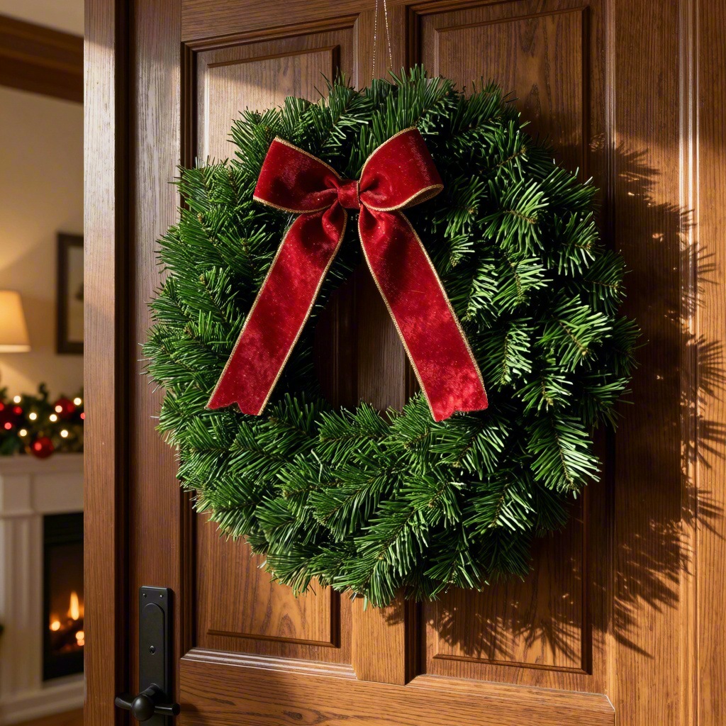 Inventario creativo transfronterizo nueva guirlanda de Navidad PE guirlanda de ventanas decoración de ventanas decoración de Navidad al por mayor image 17