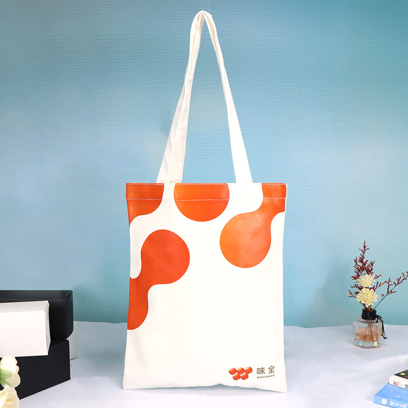 厂家供应手提帆布袋创意单肩精美印花广告可印LOGO跨境热销