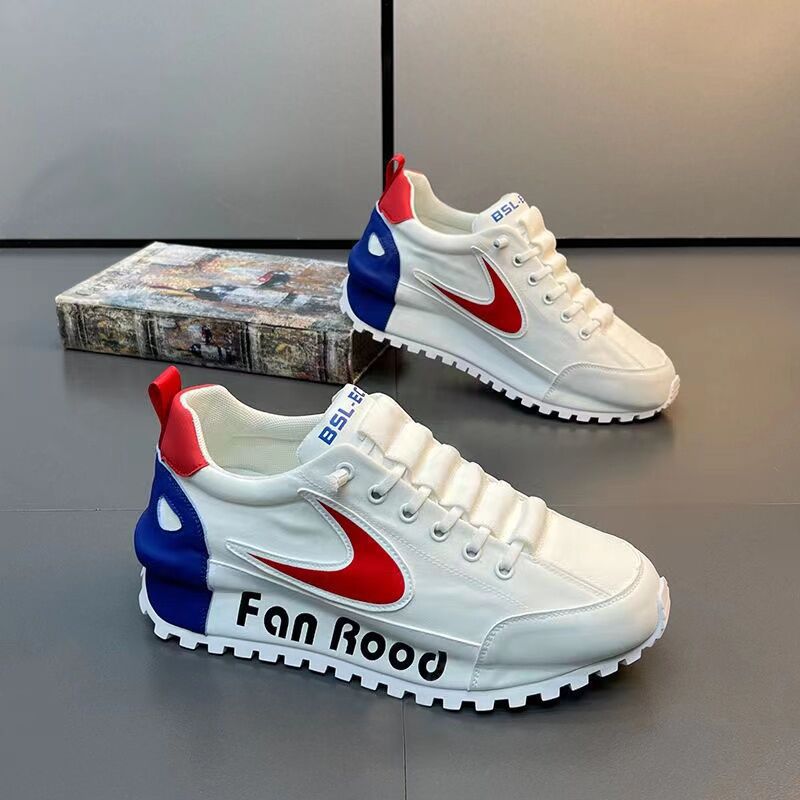 Ανδρικό νέο καλοκαιρινό ύφασμα 2024 ευέλικτο, αυξανόμενο ύψος, ανθεκτικό στη φθορά, αντιολισθητικό, μοντέρνο ανδρικό μπλοκ χρώματος_voghion.com