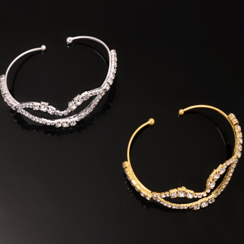 Moda nueva pulsera de labios alta sensación simple polsera de diamante temperamento accesorios Bracelet mujer