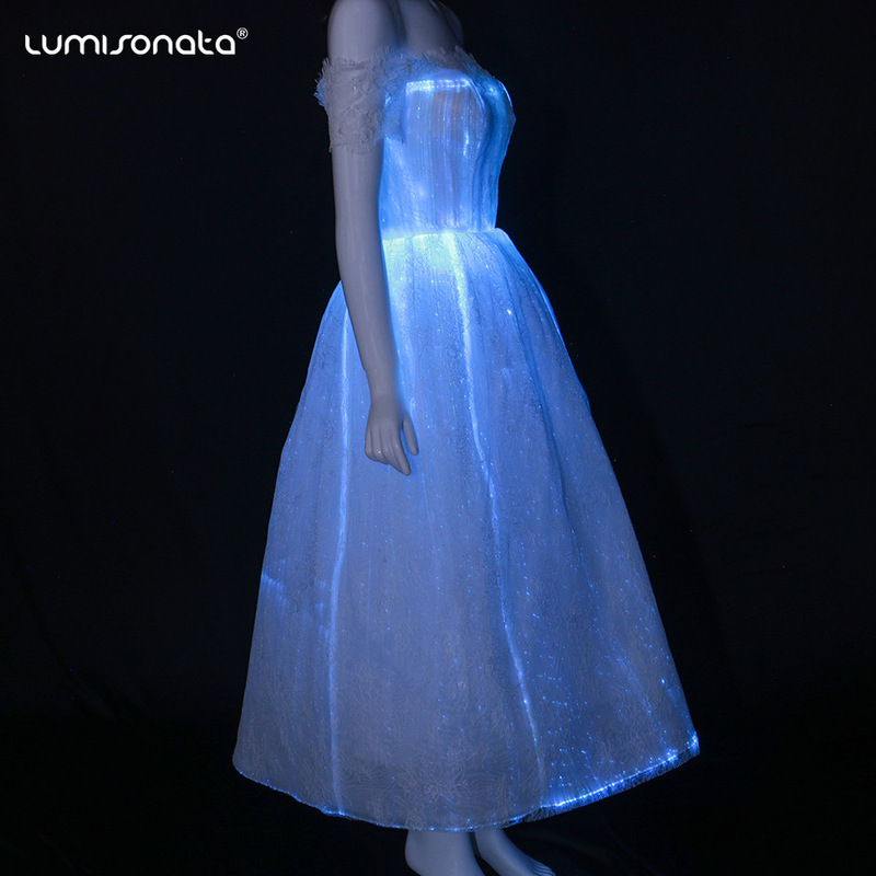 Luminous dress Women Cross-border Amazon European and American Halloween New Party Women's Holiday Hot Dress Customization Luminous dress Women Cross-border Amazon European and American Halloween New Party Women's Holiday Hot Dress Customization