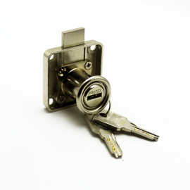 好质量 通开抽屉锁  抽屉锁 珠宝柜抽屉锁 统开柜桶锁