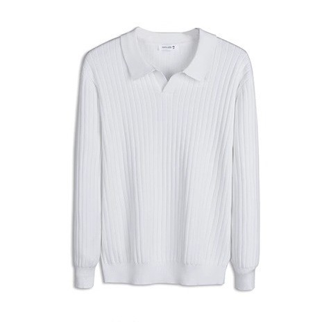 Primavera y otoño nueva camiseta polo con solapa camiseta de manga larga suéter hombre viejo dinero estilo delgado comercio exterior fábrica transfronteriza al por mayor image 6