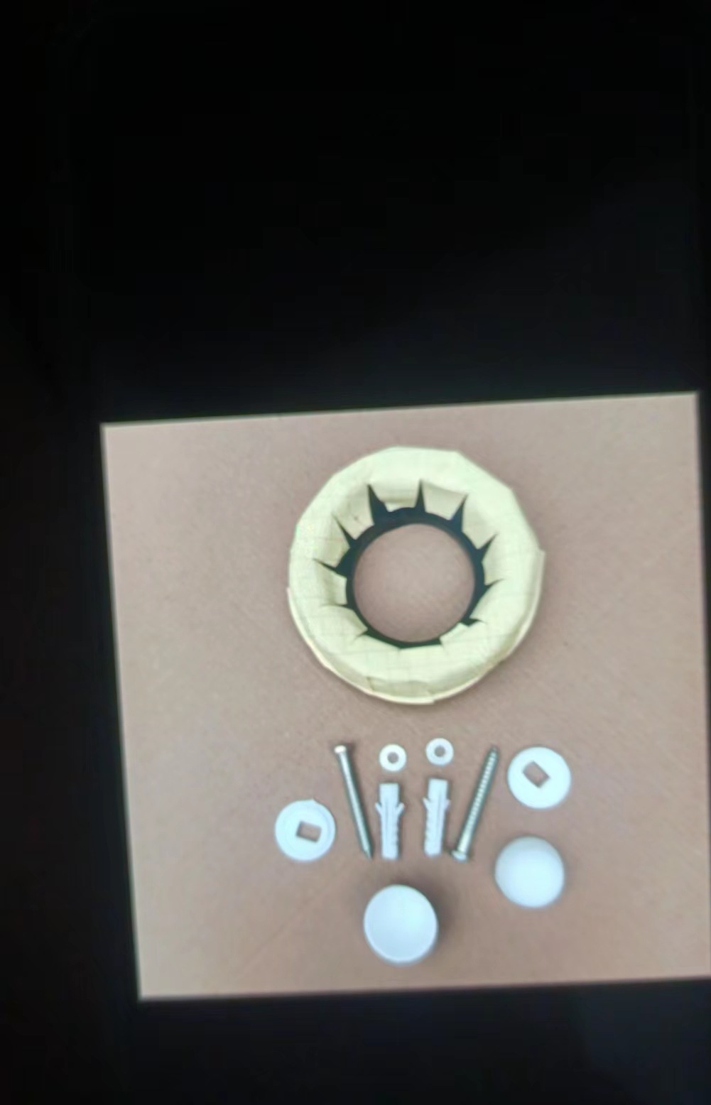 Toilet flange, toilet odor isolation sealing ring, left flange sealing ring Application Scenario
