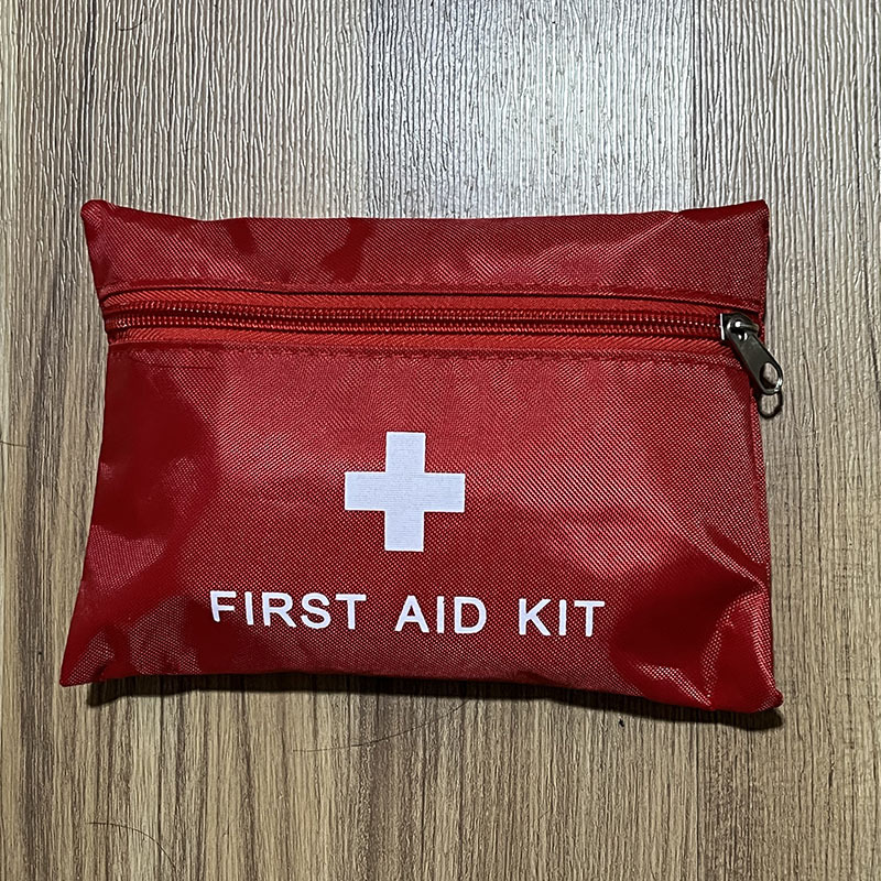 牛津布拉链防水文件袋车载户外旅行随车急救包家庭医疗包收纳袋
