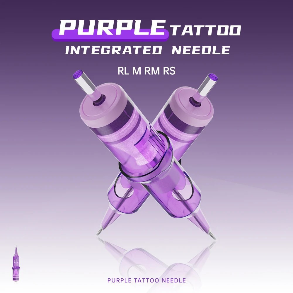 Tuffking Tatuaje Consumibles Tatuaje Tinta Tatuaje Tatuaje Una Aguja Práctica Juego de mantel de cuero Accesorios para tatuajes