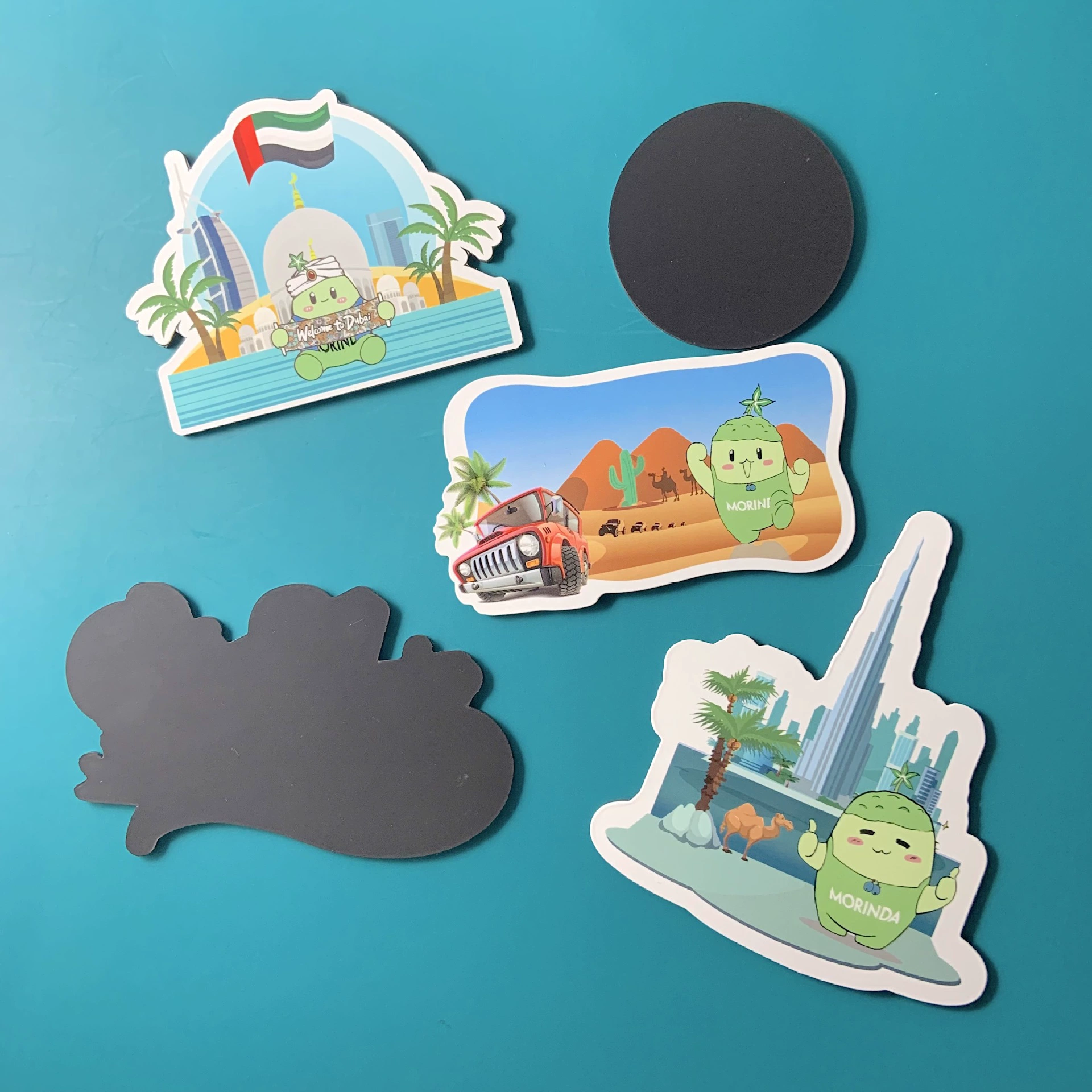 Индивидуальный магнитный магнит на холодильник, анимация, периферийные устройства, бумага с покрытием специальной формы, мягкий магнитный магнит на холодильник, производство производителя