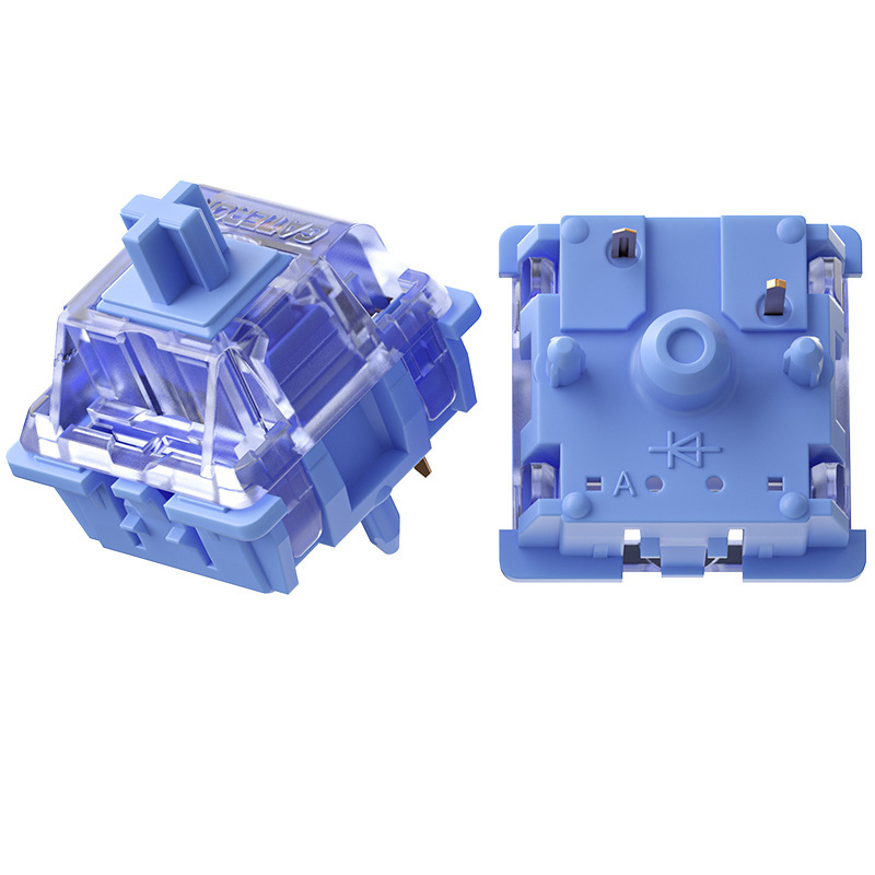 GATERON CJ shaft pom material feel smooth mechanical keyboard switch linear feel