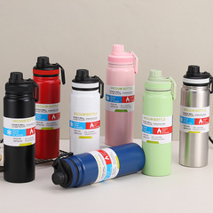 Amazon Space Kettle Double-layer 304 Stainless Steel Insulated Cup Large Capacity Water Bottle Portable Sports Space Cup