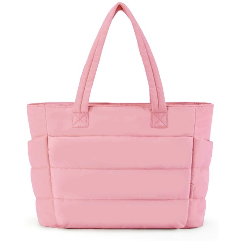 Amazon Горячая продажа Женская сумка Легкая пушистая портативная поездка Фитнес подходит для работы Тотт сумки на складе