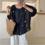 衣长y1140刺绣胸围