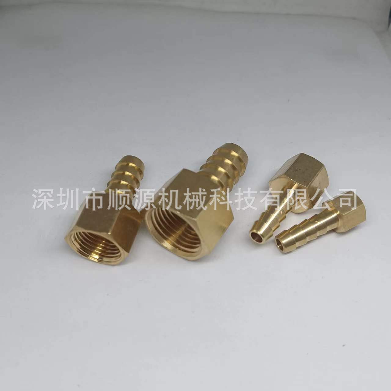 美标现货NPT黄铜内丝气咀 美标铜内牙宝塔接头1/2NPT-1/2HOSE