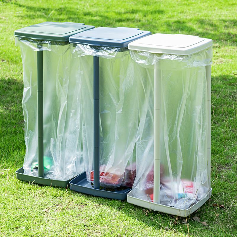 Outdoor Barbecue Garbage Bag Trash Can Stand for Picnic Camping Portable Detachable Large Capacity Plastic Support Stand Outdoor Barbecue Garbage Bag Trash Can Stand for Picnic Camping Portable Detachable Large Capacity Plastic Support Stand