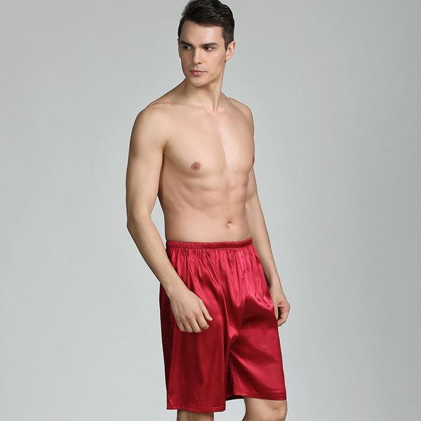 summer silk trousers