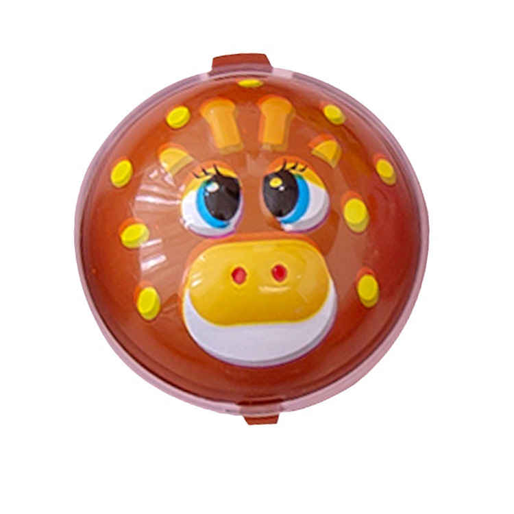 Los niños de dibujos animados lindo Tire hacia atrás coche semicírculo nuevo coche inercial piso empuje mini puesto de juguete suministro al por mayor