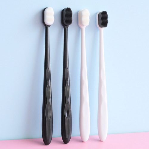 Soft bristles, gentle postpartum toothbrush, wave-shaped, Japan and Korea, 10,000 bristles, creative travel, couple's adult, multi-bristle toothbrush