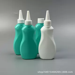 150ml尖嘴挤出瓶胶水锅底灰清洁剂点胶剂酱瓶清洗剂液体分装瓶