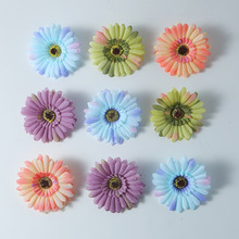 现货批发非洲橘仿真花高档婚庆家居摆放装饰软装设计假花花瓣装饰