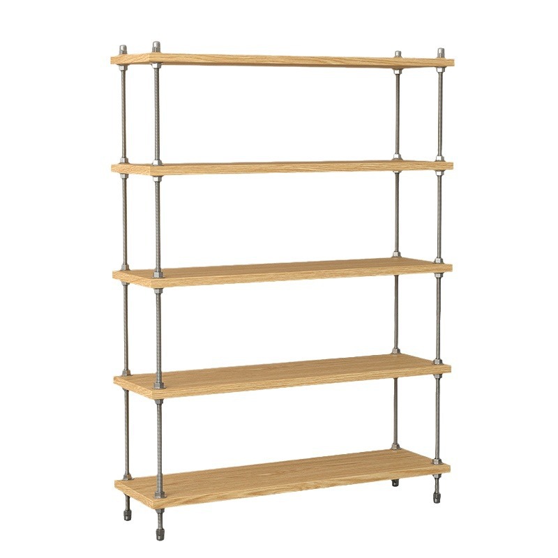 Nuevo estante de piso multicapa de madera maciza, balcón de sala de estar, estante de almacenamiento de porche, estante de almacenamiento de macetas, aumento ajustable