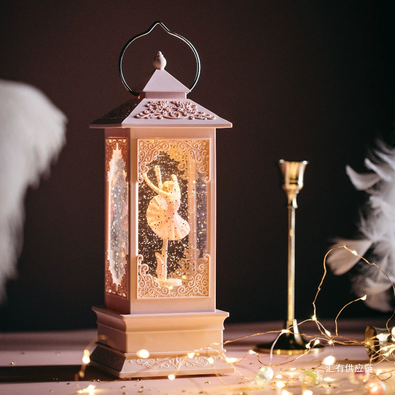 Rotating dancing children's music box for princess for beloved, Birthday gift