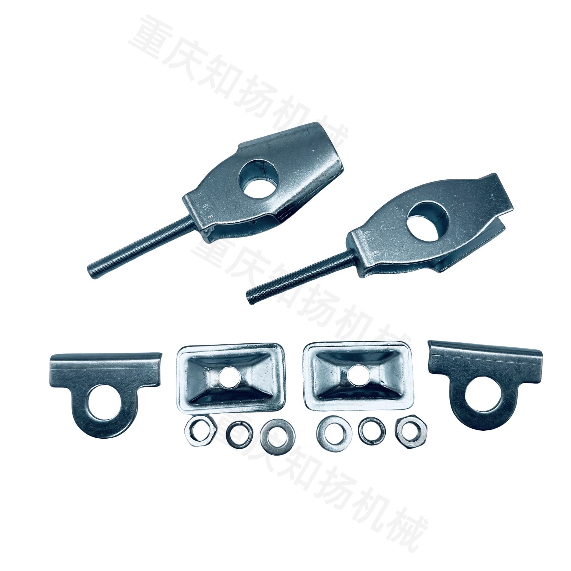 Accesorios de motocicleta regulador de cadena GY200 regulador de cadena tensor de tornillo de tracción trasero grasa de cola de pez personalizada