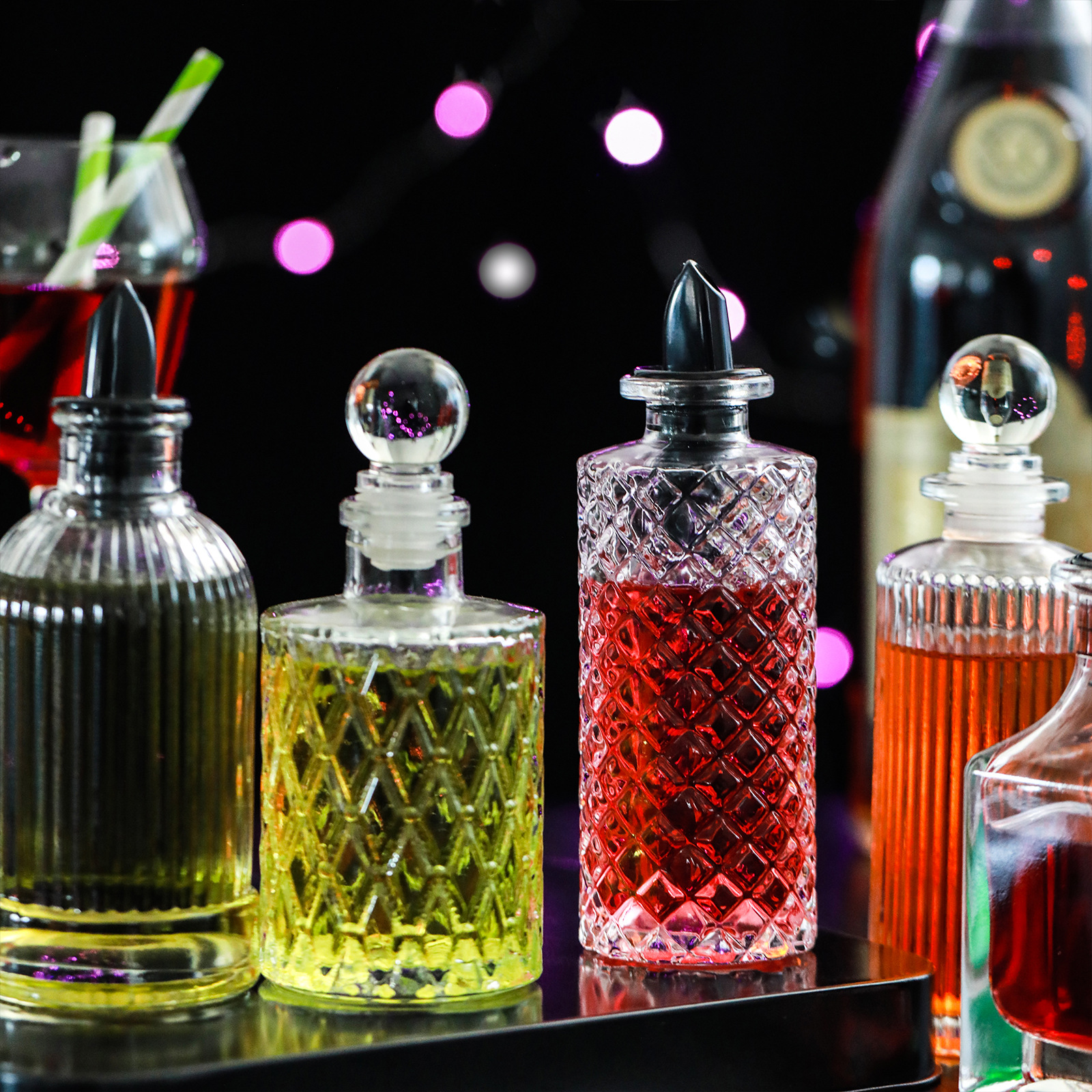 creative Japanese glass set