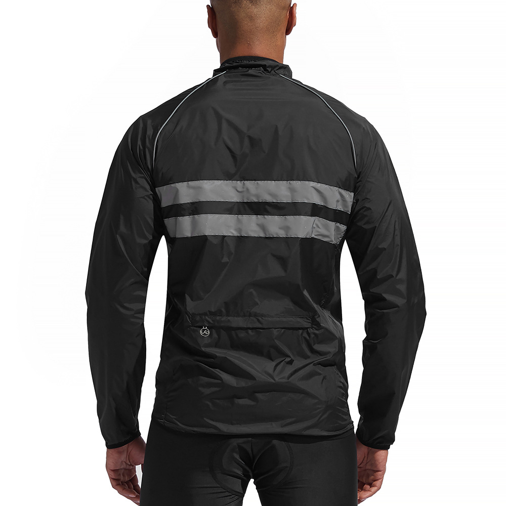 Wosawe off-road motocicleta chaqueta de montar bicicleta de manga larga reflectante transpirable piel cazadora impermeable