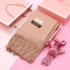 Scarf, rabbit, банка для хранения