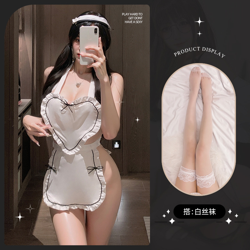 흰색 + 흰색 스타킹