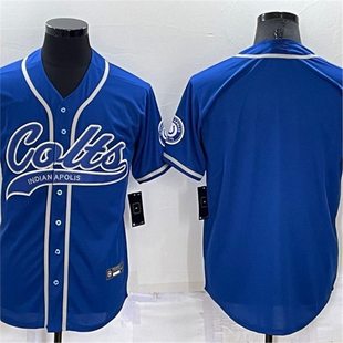New American Football Team Baseball Team Joint Style Jersey Colts Shirt Vintage Embroidered Jersey