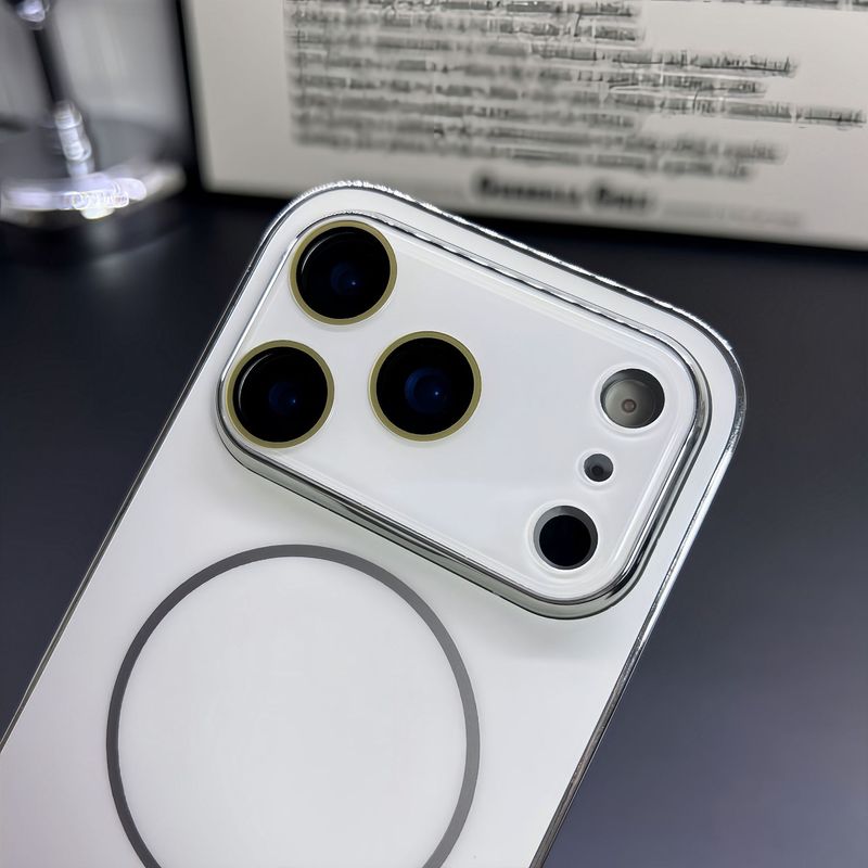 苹果17promax大视窗磁吸手机壳iPhone16原机色15护镜全包14保护套|undefined