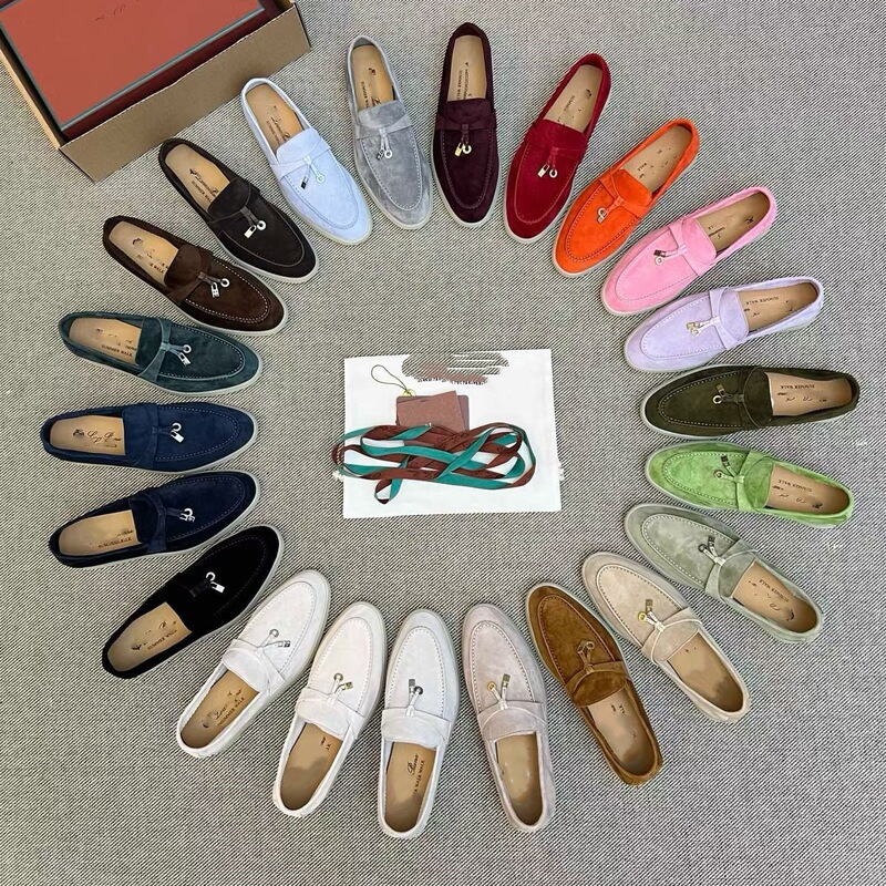 Classic British-Style Slip-On Loafers for Export, Lp Couple's Versatile Tassel Buckle Comfortable Moccasins Classic British-Style Slip-On Loafers for Export, Lp Couple's Versatile Tassel Buckle Comfortable Moccasins