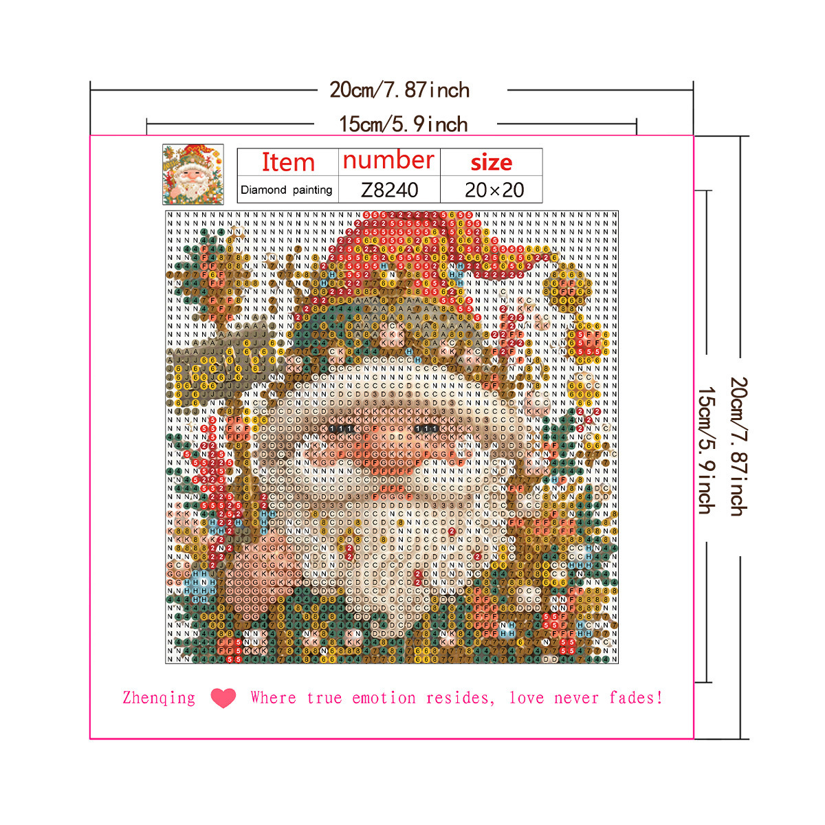 Pintura de diamantes hecha a mano, éxito de ventas transfronterizo, manualidad DIY antiestrés de enano, decoración del hogar al por mayor.