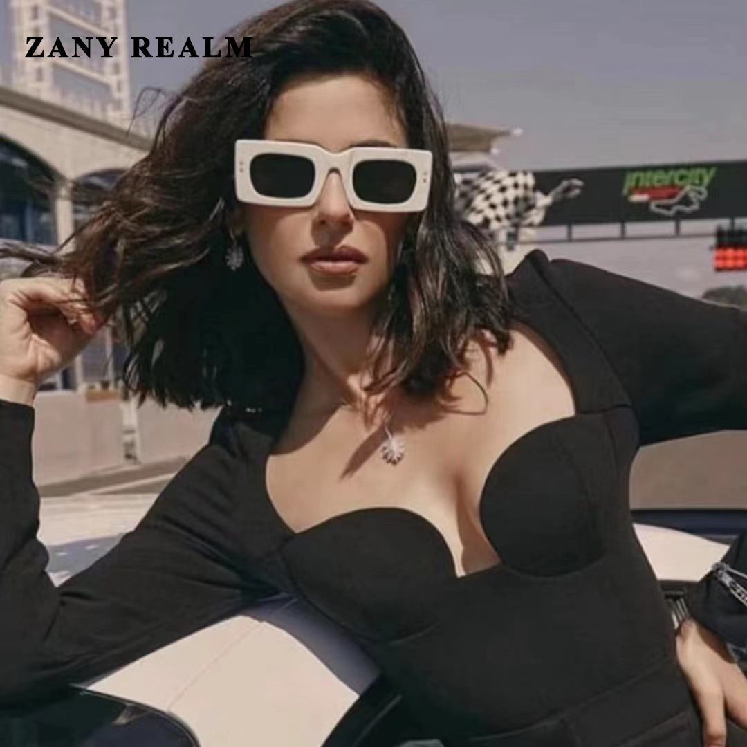 Nueva transfronteriza europea y americana francesa retro gafas de sol hombres y mujeres de protección solar de uñas de arroz pequeño marco gafas de sol fabricantes de comercio exterior