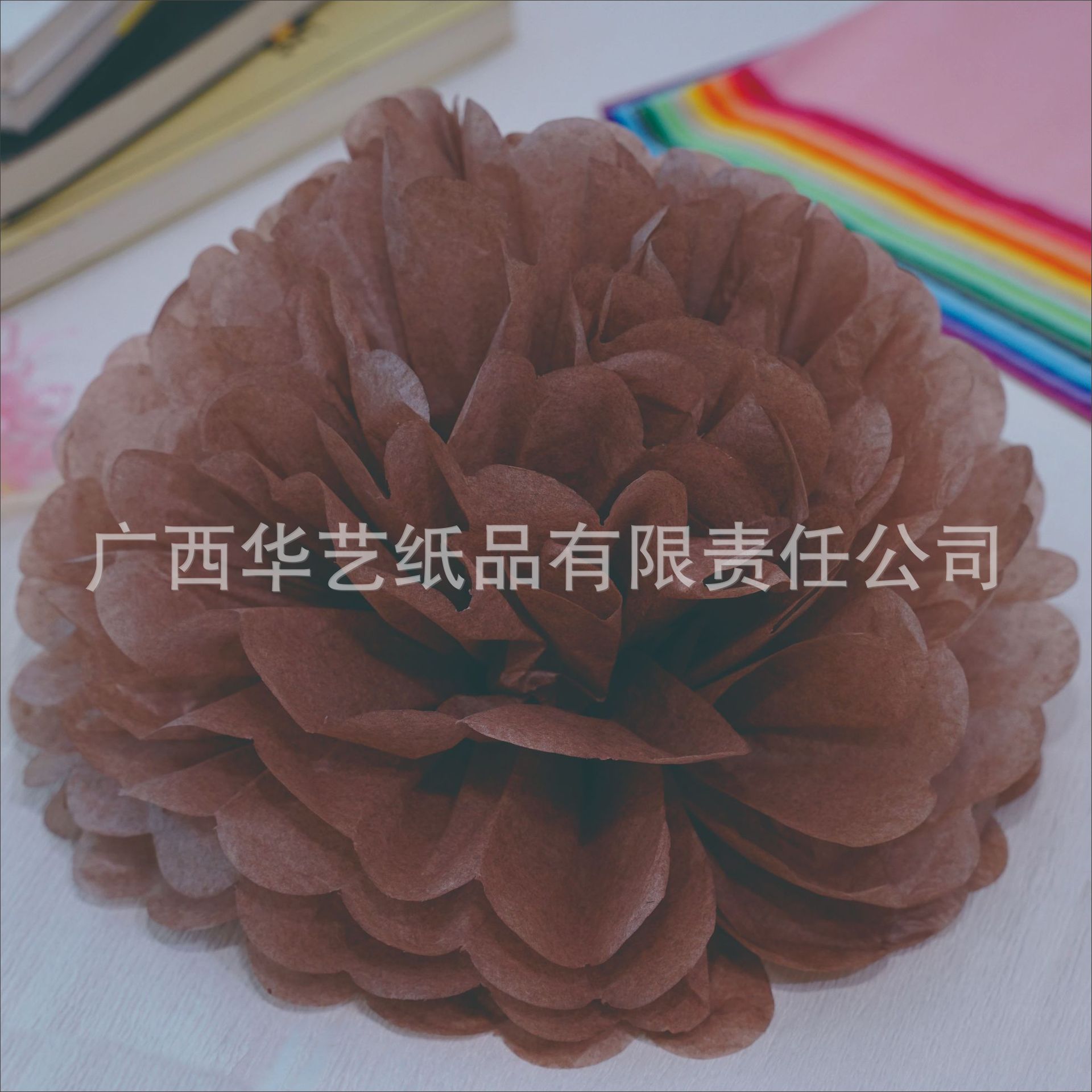Bola de Flores de Papel Decorativo para Boda y Fiesta de Cumpleaños