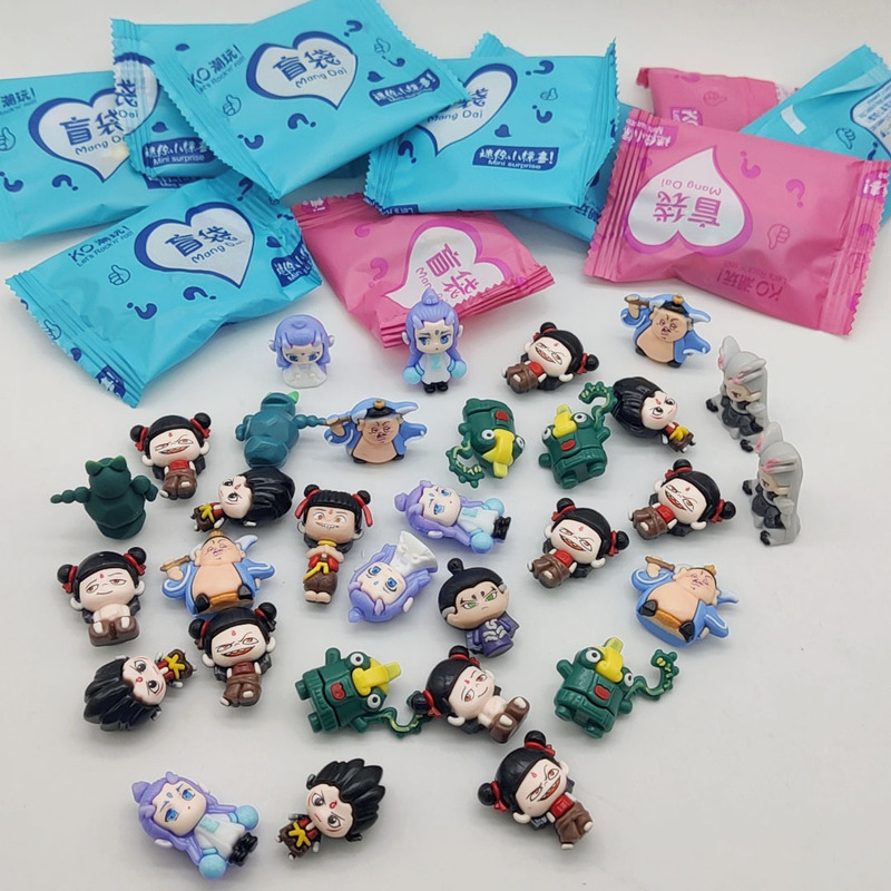 哪吒盲袋哪吒盲盒哪吒洞洞乐迷你扭扭蛋卡通小玩具六一儿童节礼物|undefined