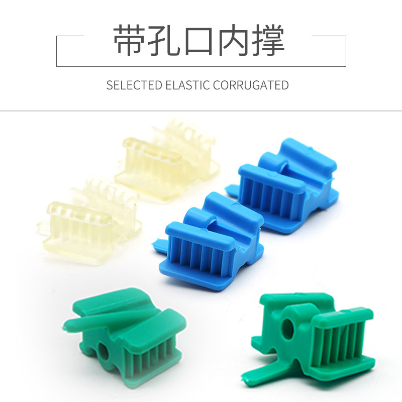 Material de ortodoncia dental, soporte intraoral, abridor, almohadilla oclusal, amplificador, soporte oral superior e inferior