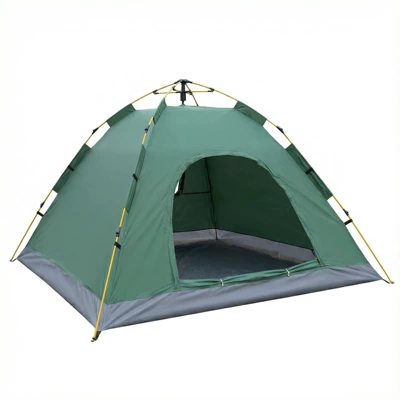 Avtomobil dam çadırları – Setup - 3-4-dark-green-tent-standard-equipment