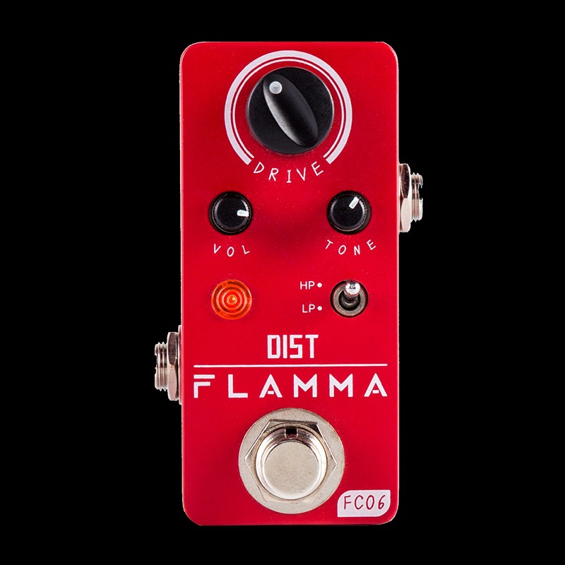 flamma电吉他经典电子管失真迷你单块效果器fc06
