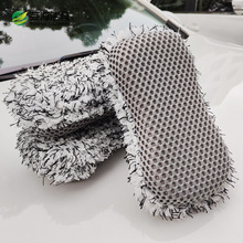 跨境汽车专用洗车海绵大号高密度蜂窝擦车海绵块洗车清洁美容用品