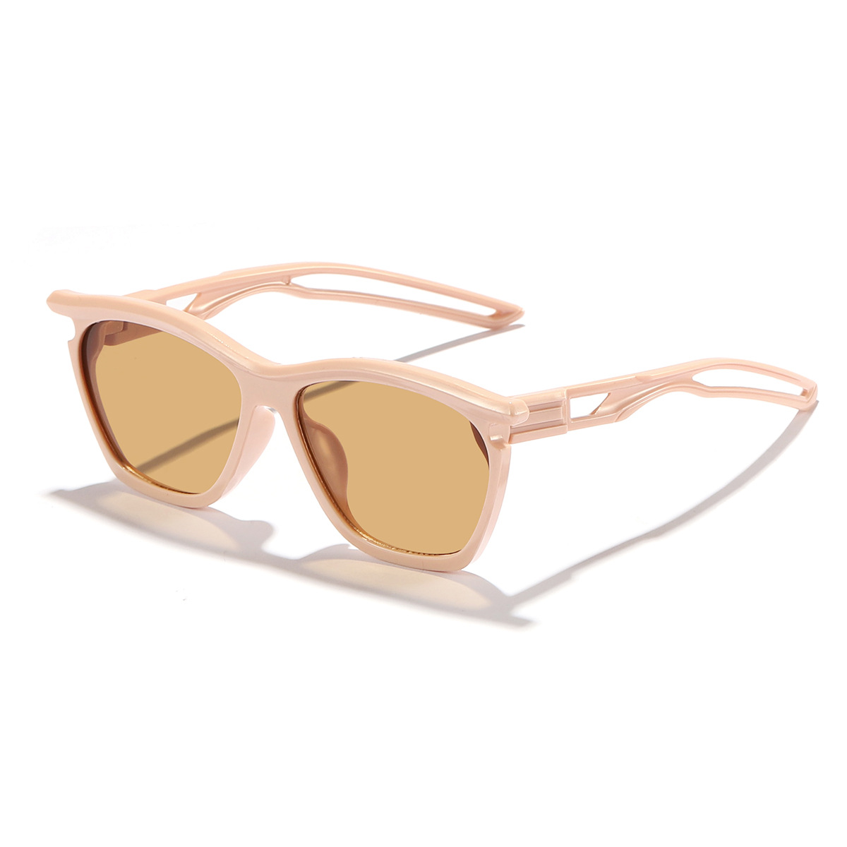 Gafas de sol de protección UV al aire libre huecas de color caramelo fresco transfronterizo para niños Gafas de sol de alta gama para bebés lindos