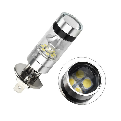 Car LED fog lights H1 H3 100W 3030 LED fog lights H8 H11 9005 9006 2835 front fog lights