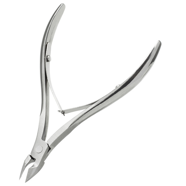 Exfoliating pliers stainless steel for manicure