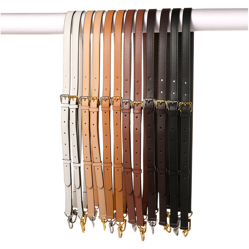 Mahuangshi MHS-A-28 Plain Bag Leather Shoulder Strap Adjustable Replacement Crossbody Bag Wide Bag Strap Single Buy Accessories