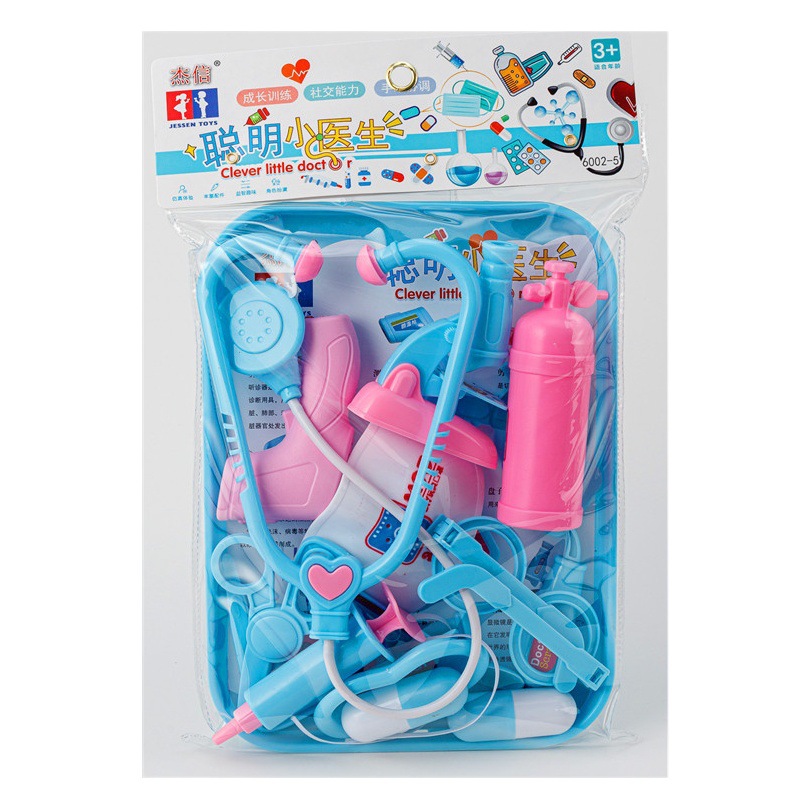 Children play house simulation medical tools suit boys and girls medical tools role-playing stethoscope injection toys